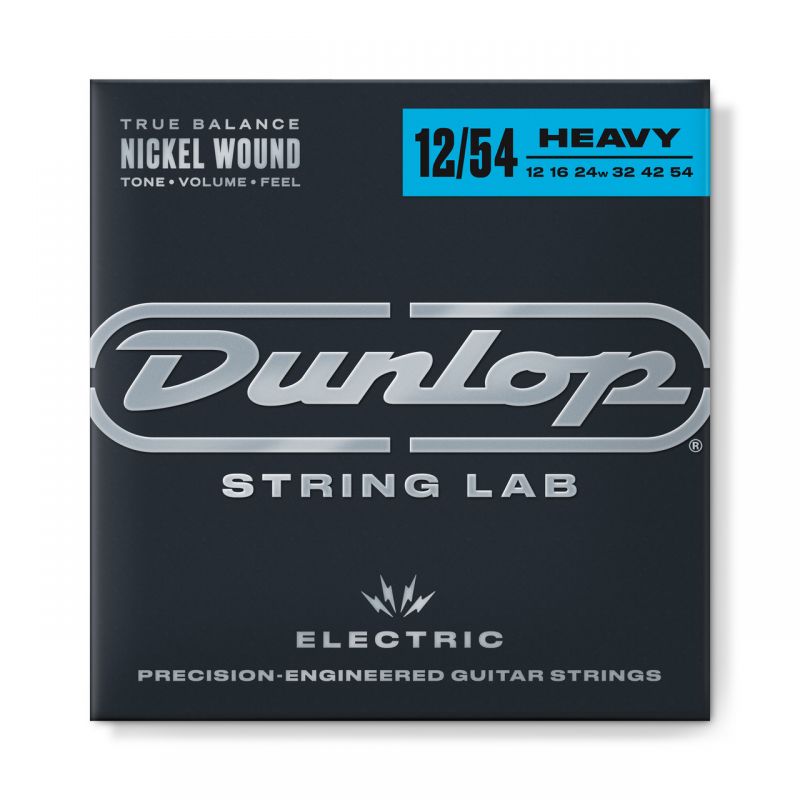 Набор струн DUNLOP DEN1254 NICKEL WOUND ELECTRIC GUITAR STRINGS (12-54)